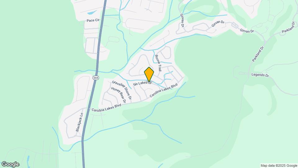 606 Six Lakes Dr Map and Location Details