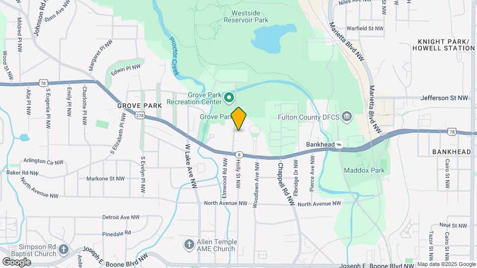 667 Francis Pl NW Map and Location Details