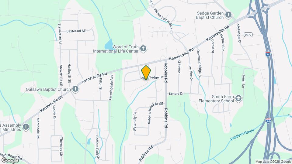 212 Sedge Meadow Dr Map and Location Details