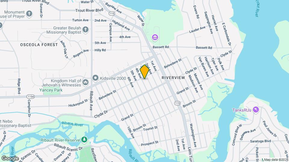 9159 4th Ave Map and Location Details