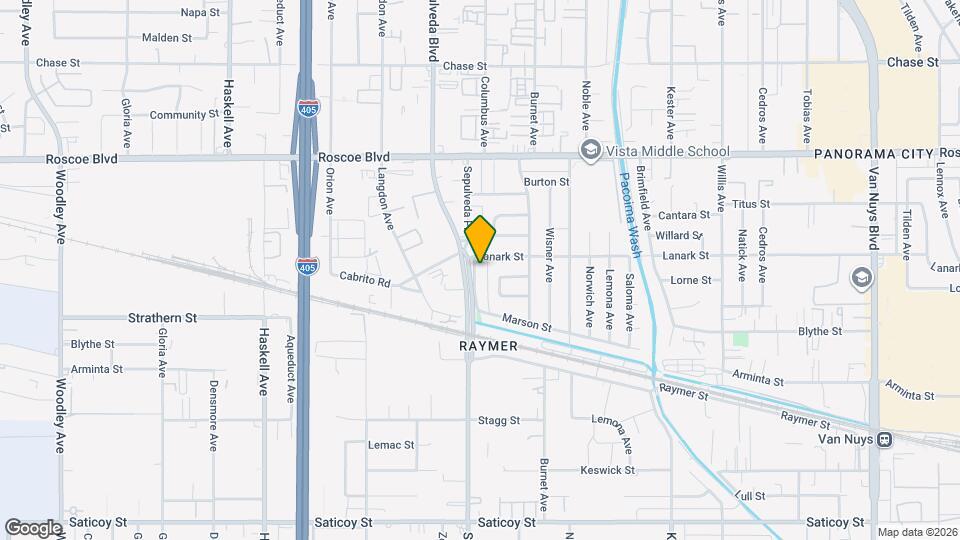 8062 Sepulveda Blvd Mapa y Detalles de la Ubicación