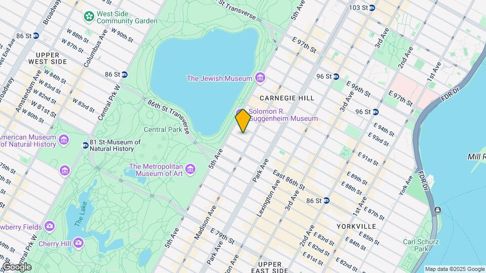 11 E 87th St Mapa y Detalles de la Ubicación