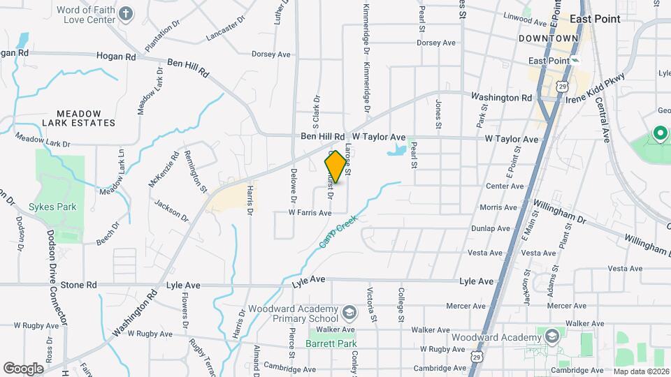 3102 Cloverhurst Dr Map and Location Details