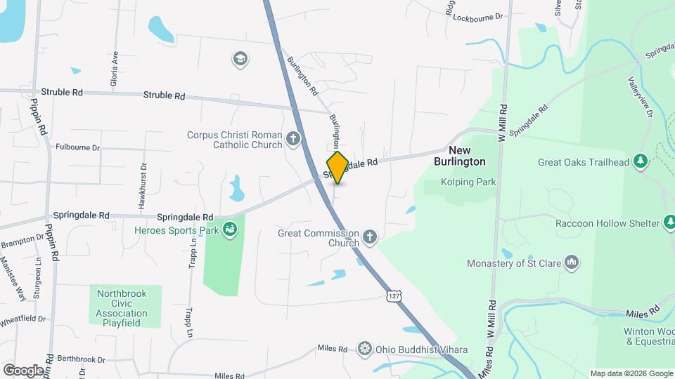 10272 Burlington Rd Mapa y Detalles de la Ubicación