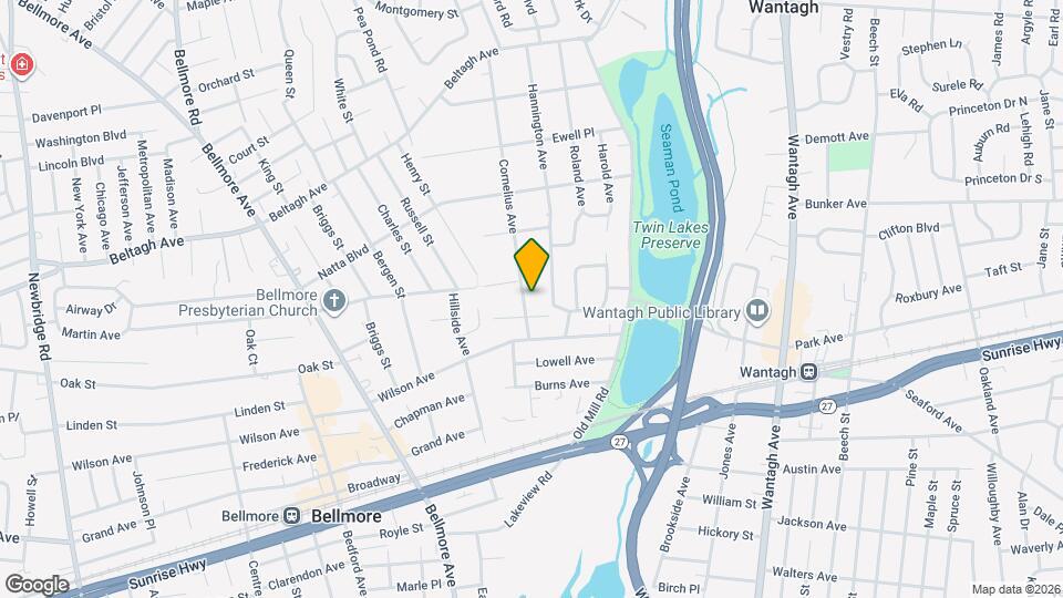 1835 Cornelius Ave Map and Location Details