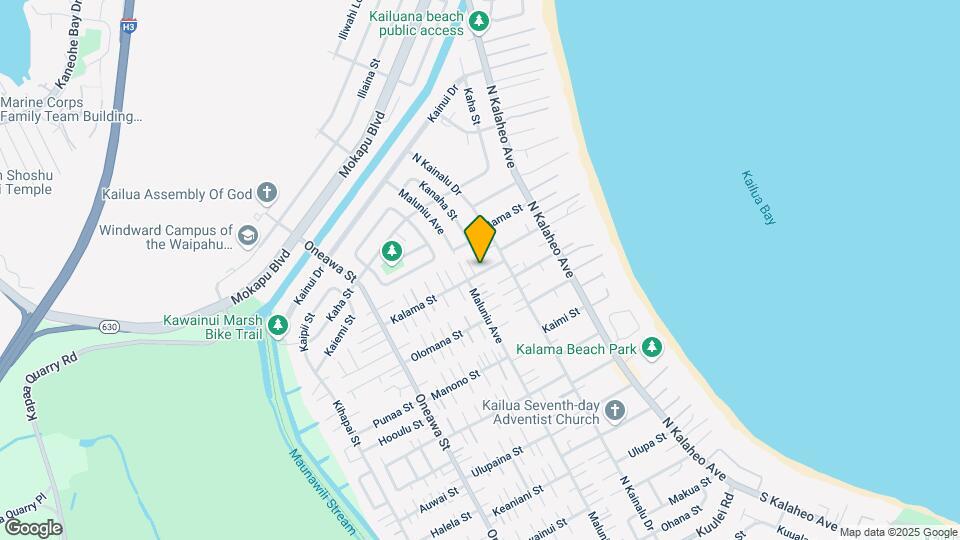 236 Kalama St Map and Location Details