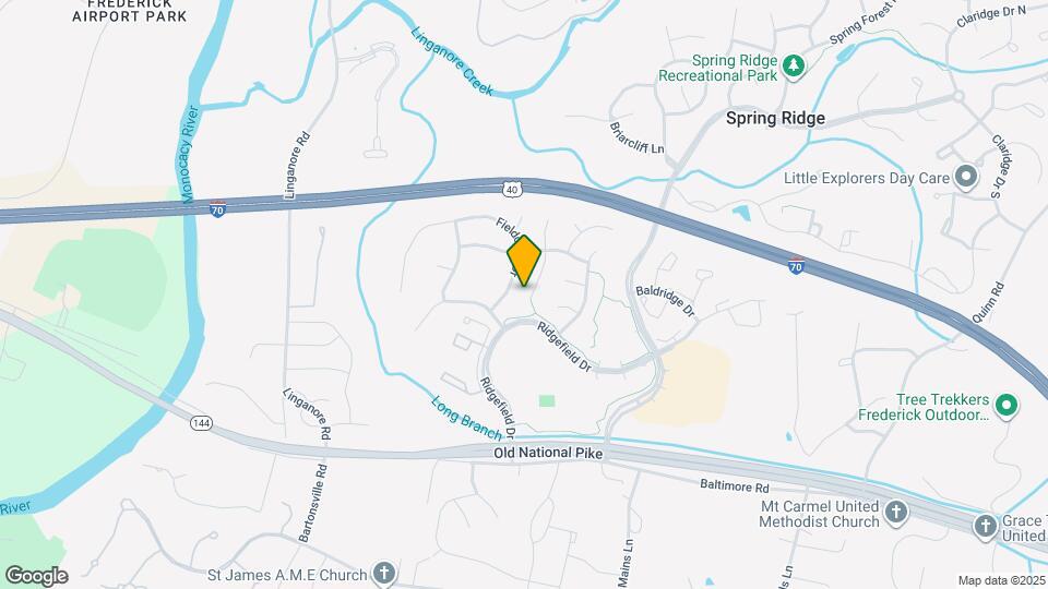 6104 Cool Spring Terrace S Map and Location Details