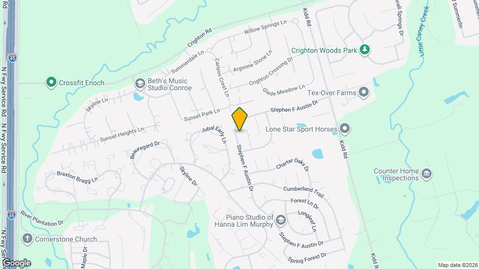 461 Stephen F Austin Dr Map and Location Details