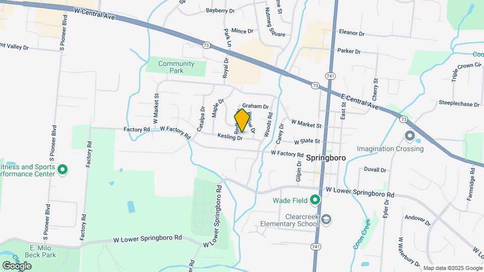 70 Kesling Dr Map and Location Details