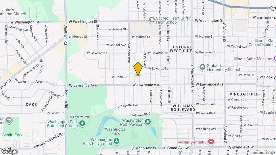 701 S Columbia Ave Map and Location Details