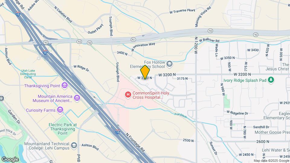 1656 Westbury Way Map and Location Details