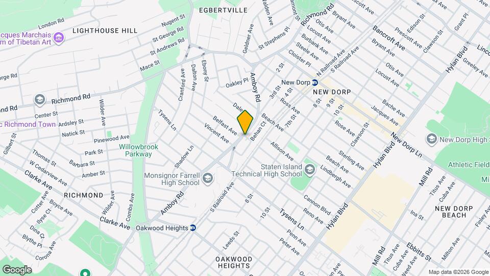 2712 Amboy Rd Mapa y Detalles de la Ubicación