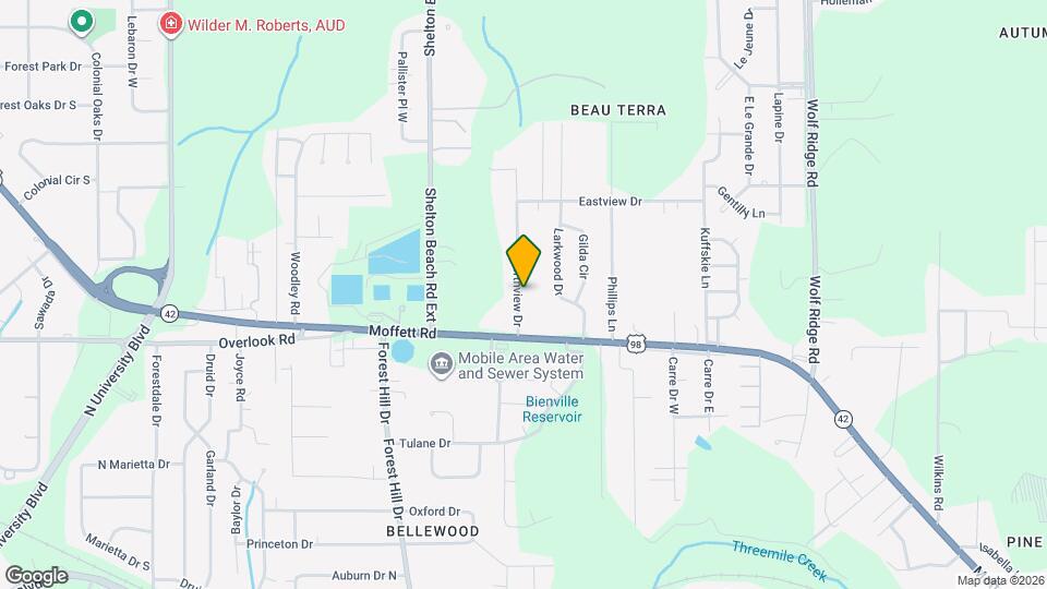 1526 Northview Dr Map and Location Details