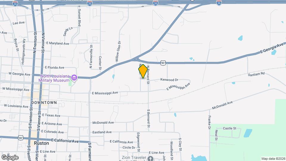 208 Neal St Map and Location Details