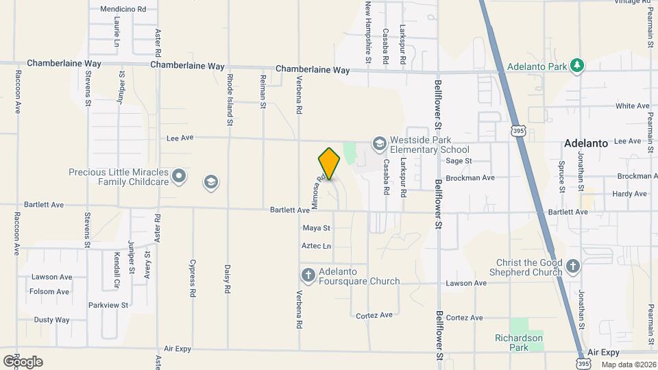 18152 Poinciana Rd Map and Location Details