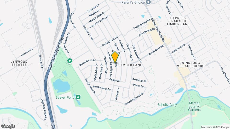 23127 Briarcreek Blvd Map and Location Details