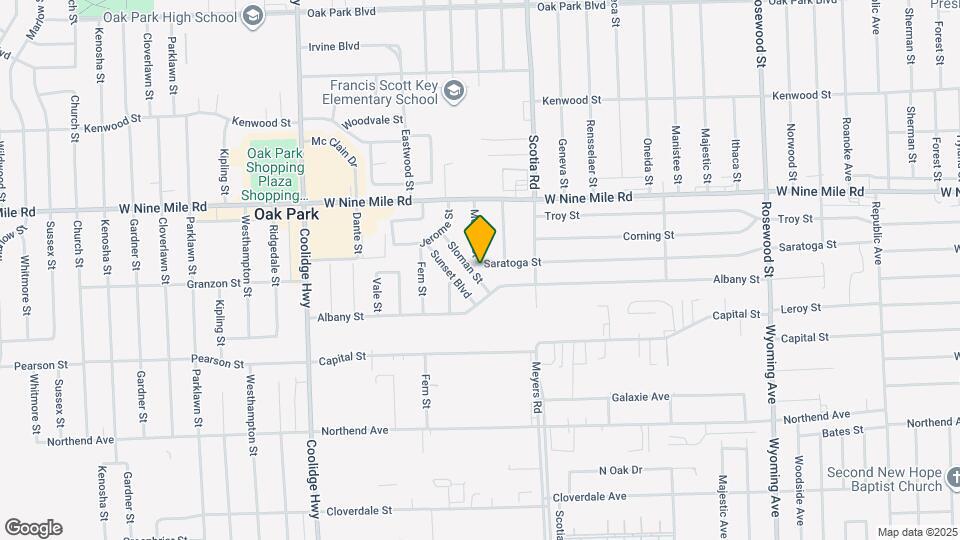 12871 Saratoga St Map and Location Details