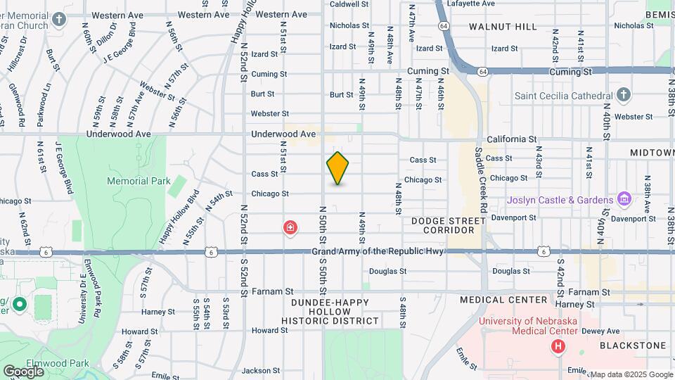 4916 Chicago St Map and Location Details