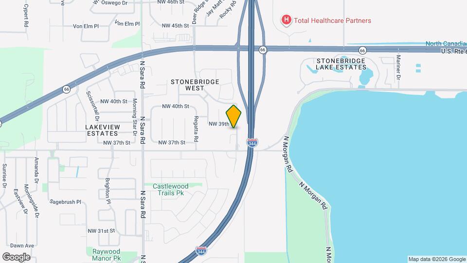 10305 NW 38th Terrace Map and Location Details