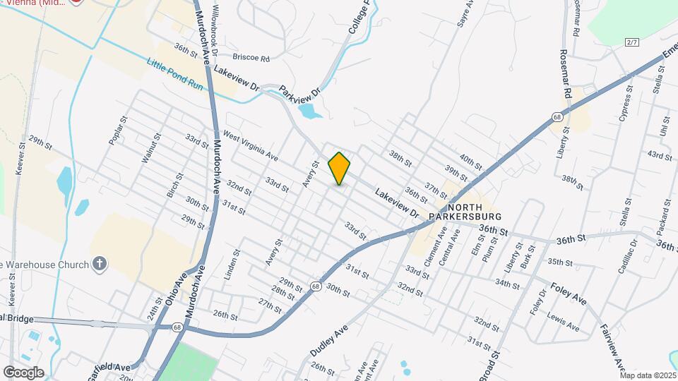 4501 Packard St Map and Location Details