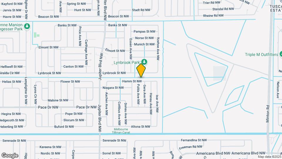 705 Hamm St NW Mapa y Detalles de la Ubicación