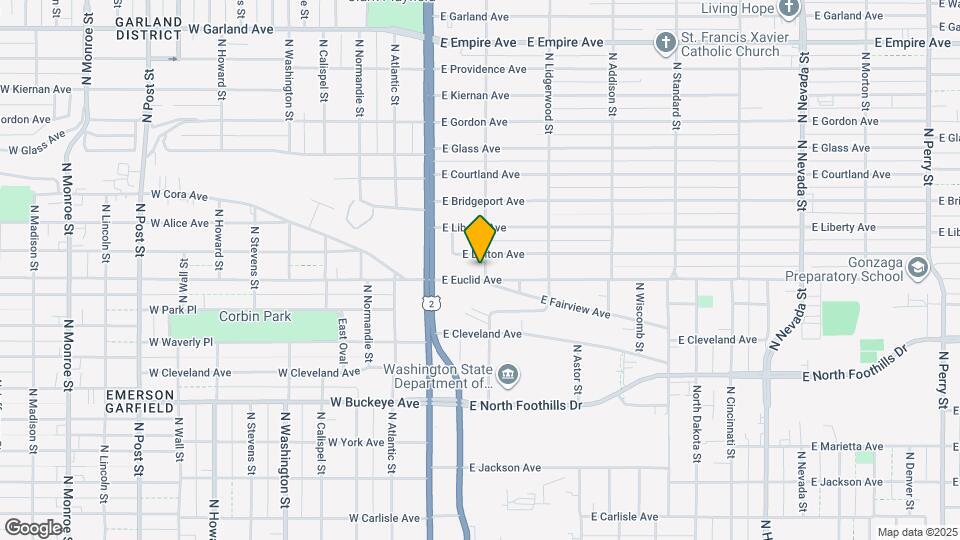 45 E Euclid Ave Mapa y Detalles de la Ubicación