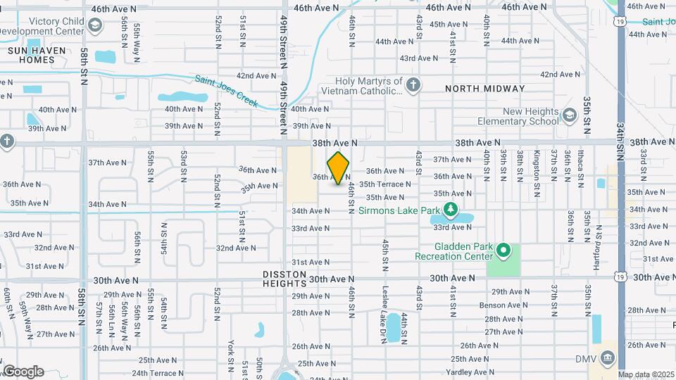 4637 35th Ave N Map and Location Details