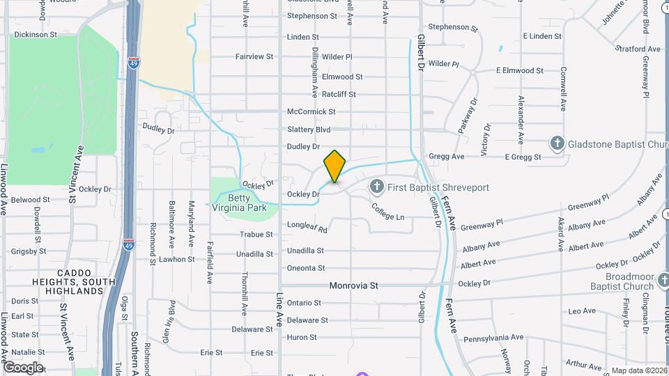 636 Ockley Dr, Unit C Map and Location Details