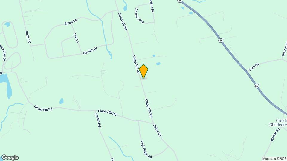 618 Clapp Hill Rd Map and Location Details