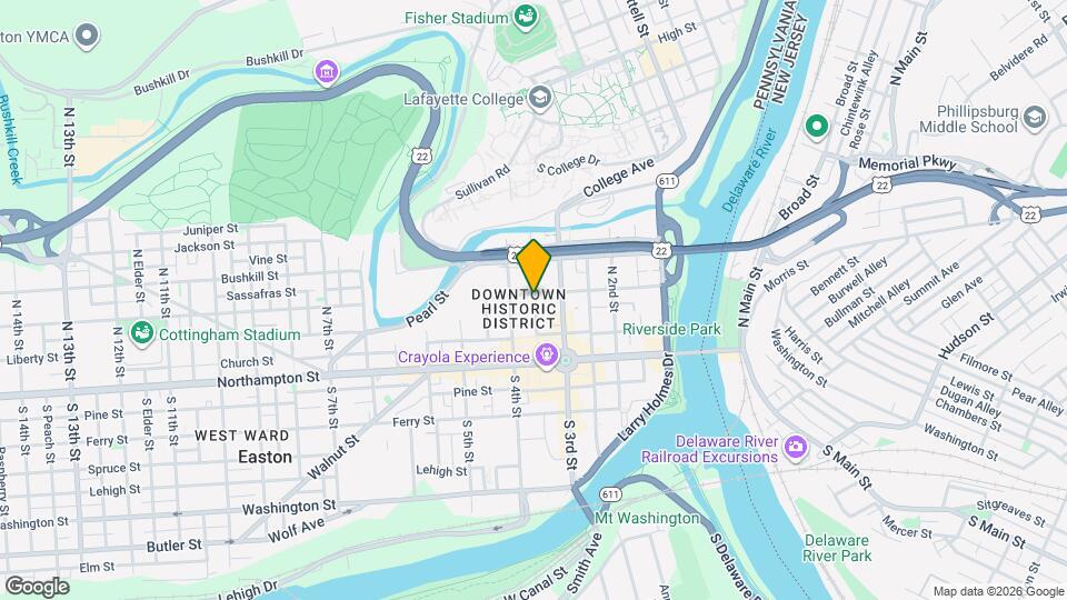 338 Spring Garden St Map and Location Details