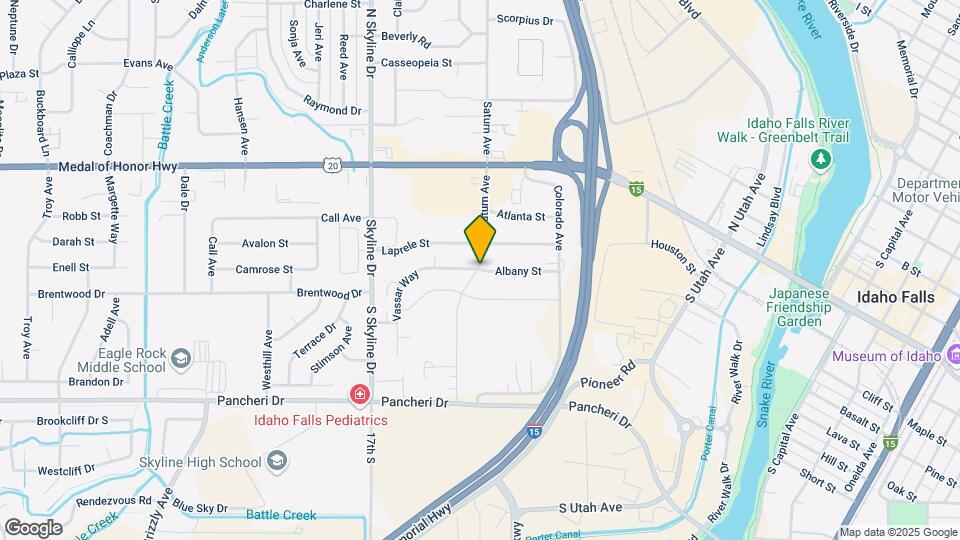 656 Saturn Ave Map and Location Details