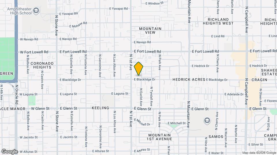 3003 N Euclid Ave Map and Location Details