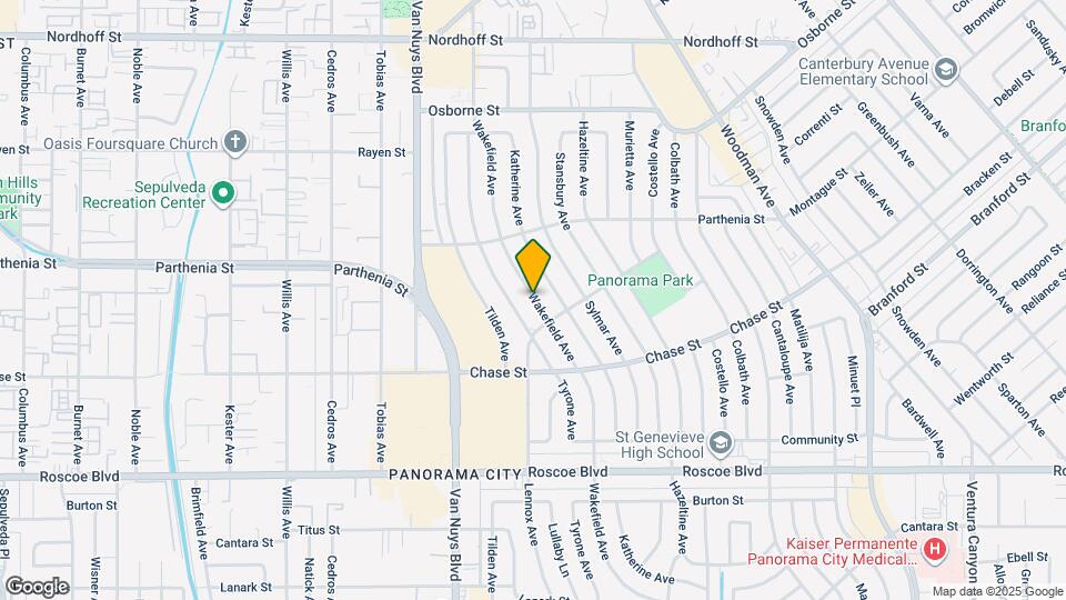 8643 Wakefield Ave Map and Location Details