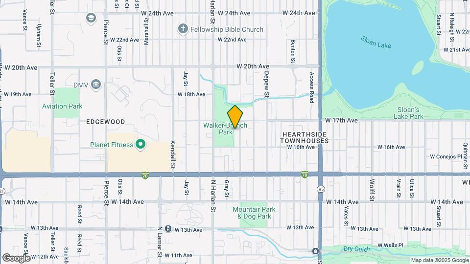 1645-1655 Fenton St Map and Location Details