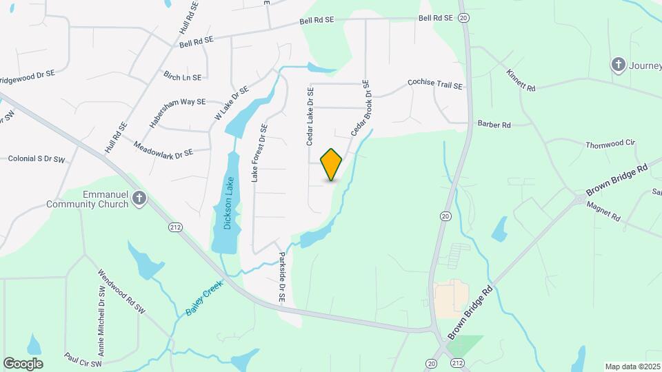 4906 Cedar Ct SE Map and Location Details