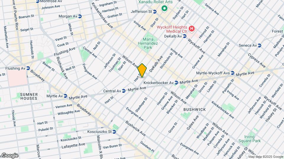 1365 Dekalb Ave Mapa y Detalles de la Ubicación