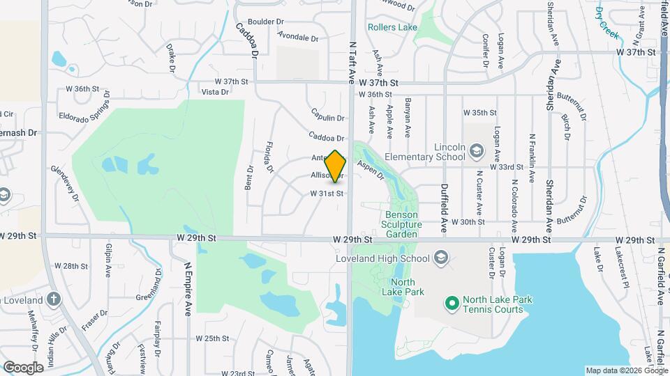 1405 W 31st St Map and Location Details