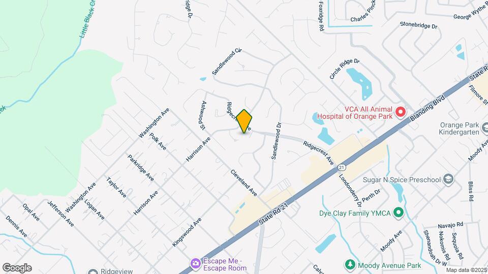 800 Driftwood Pl Map and Location Details