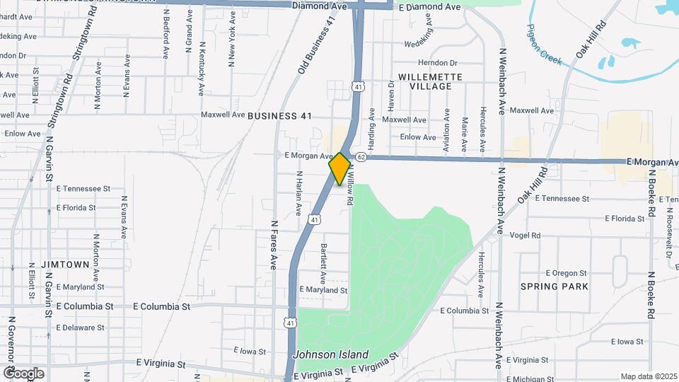 1418 E Tennessee St Map and Location Details