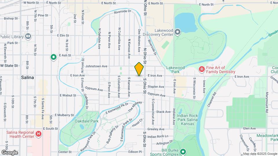 1024 E Iron Ave Map and Location Details