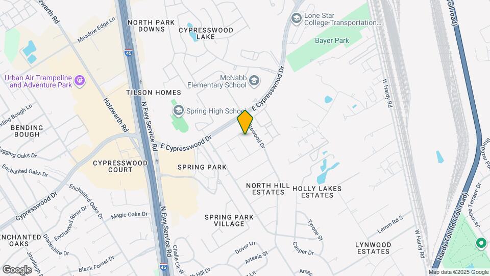 19518 Barwick Dr Map and Location Details