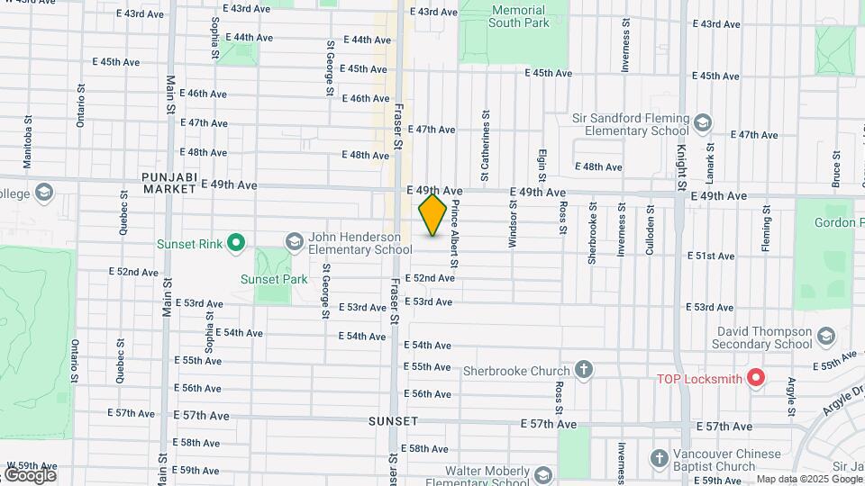 759 E 51st Ave Map and Location Details