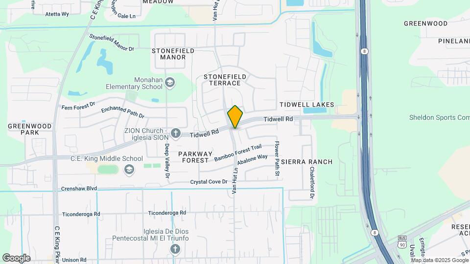 8763 Thistlemoor Ln Map and Location Details