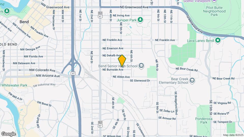 204 NE 5th St Map and Location Details