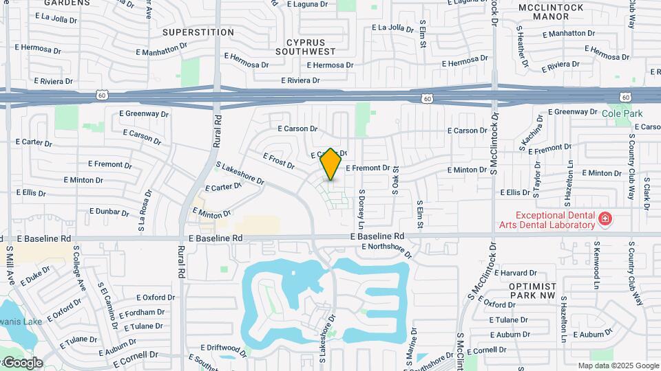 4808 S Stanley Pl Map and Location Details
