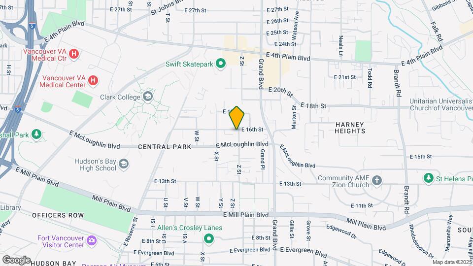 1518 Z St Map and Location Details