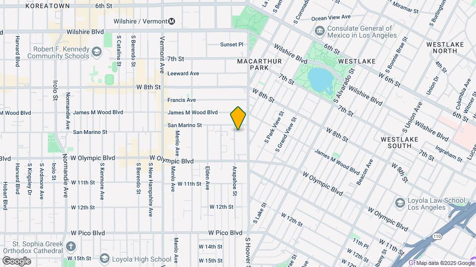 940 Arapahoe St Mapa y Detalles de la Ubicación