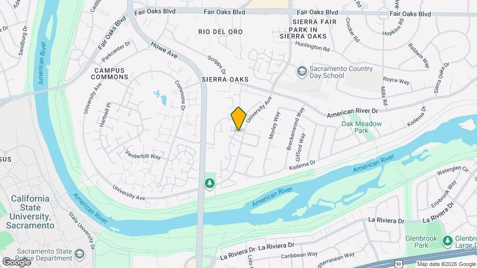 2042 University Park Dr Map and Location Details