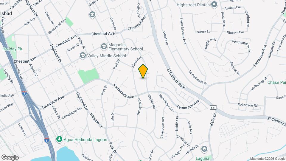 4033 Skyline Rd Map and Location Details