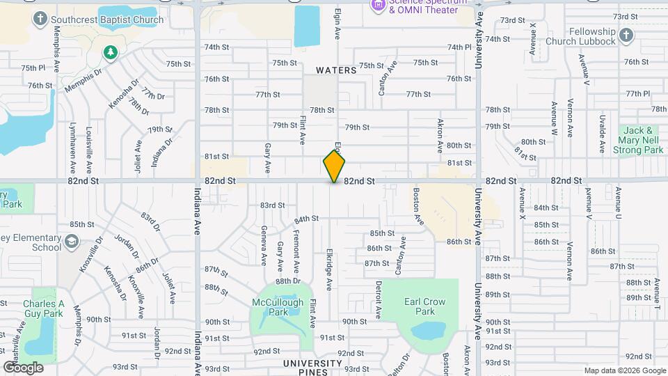 8203 Elkridge Ave Map and Location Details